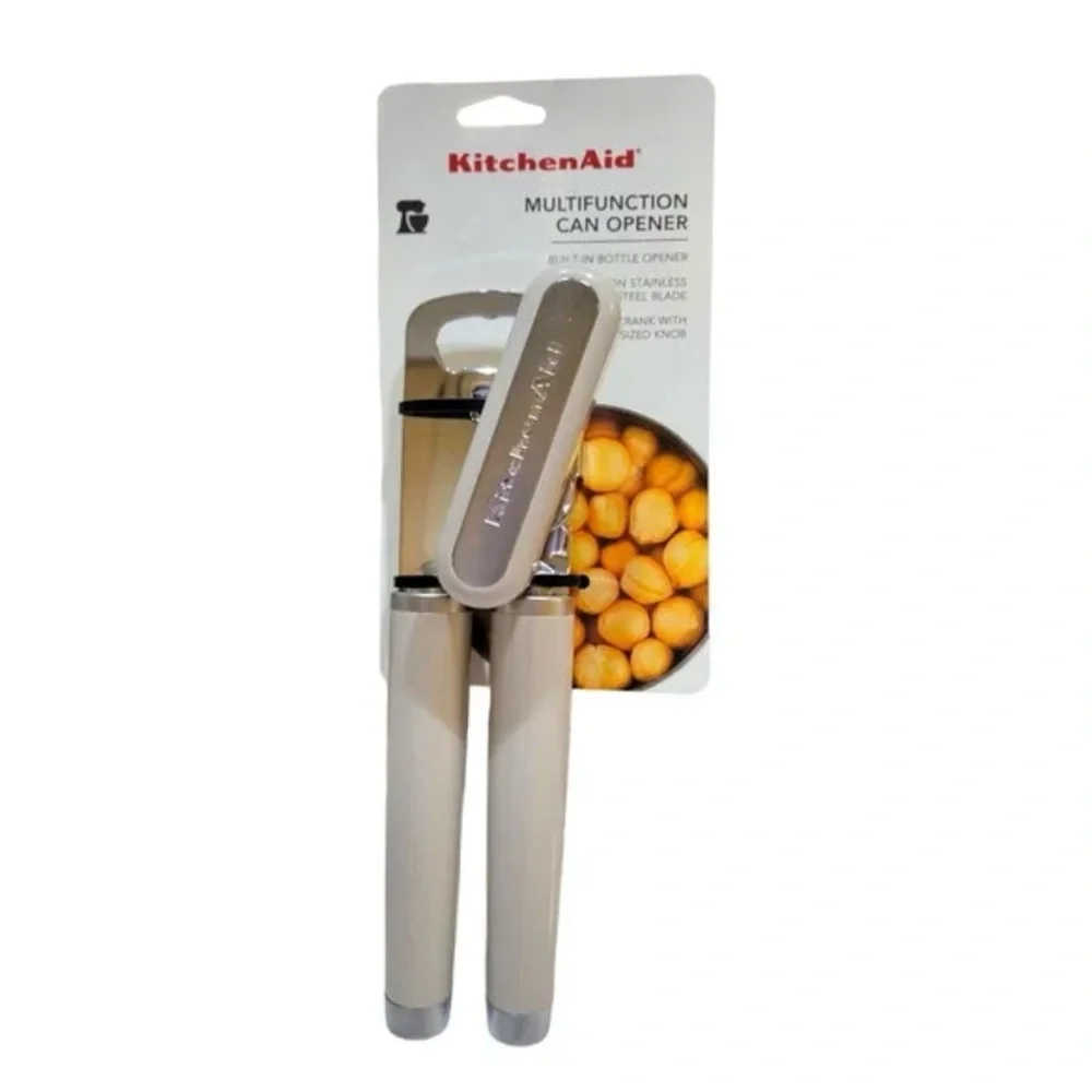 KitchenAid Multi-Function Can Opener, Almond Cream